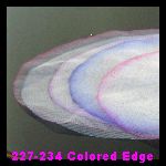 227-234 White Colored Edge