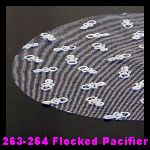 263-264 Flocked Pacifier
