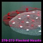 270-273 Flocked Hearts